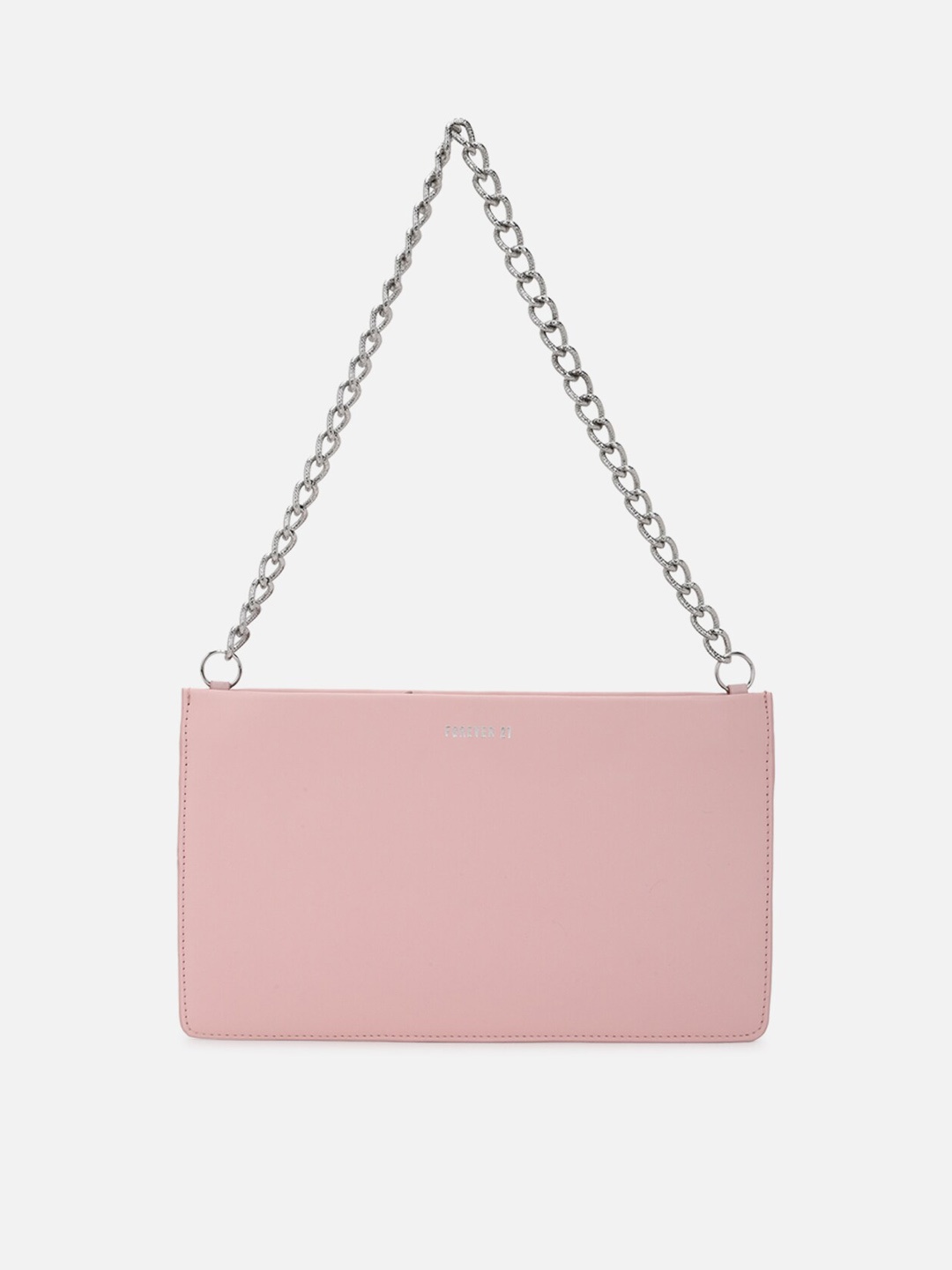 

FOREVER 21 Women Pink Structured Sling Bag