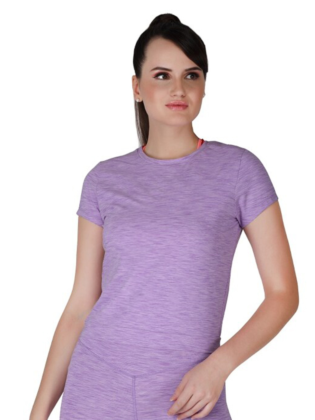 

La Aimee Purple Solid Top