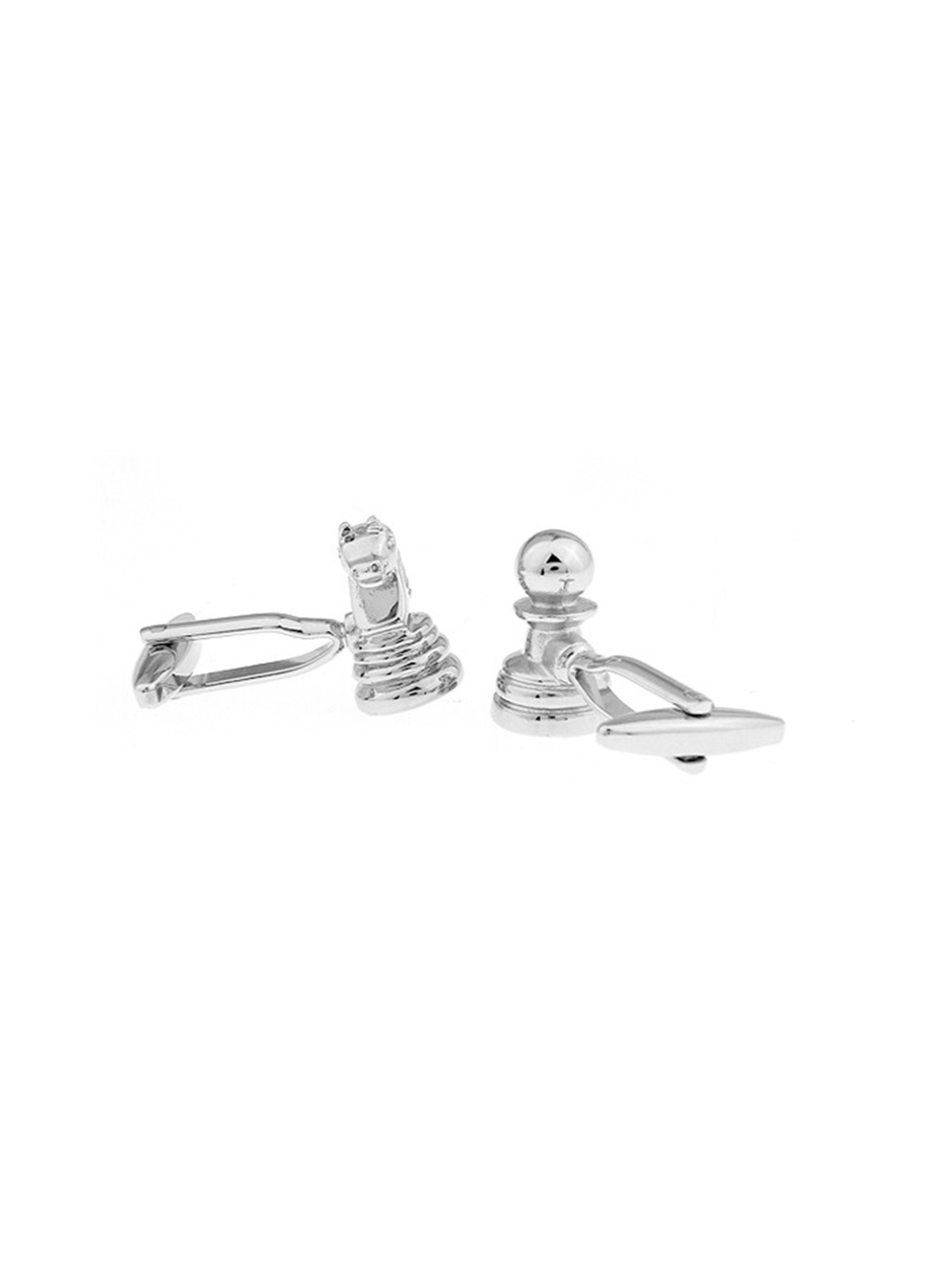 

The Tie Hub Silver-Toned Quirky Cufflink