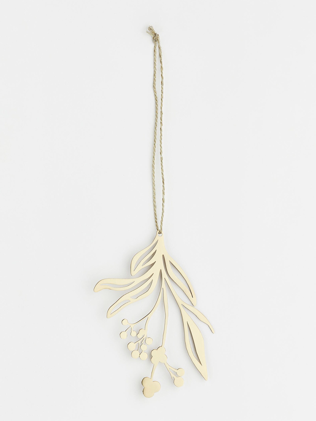 

H&M Gold Toned Metal Christmas Decoration