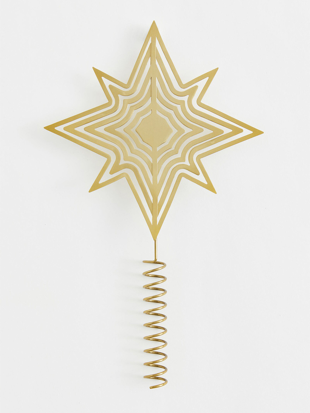 

H&M Gold Toned Christmas Tree Star