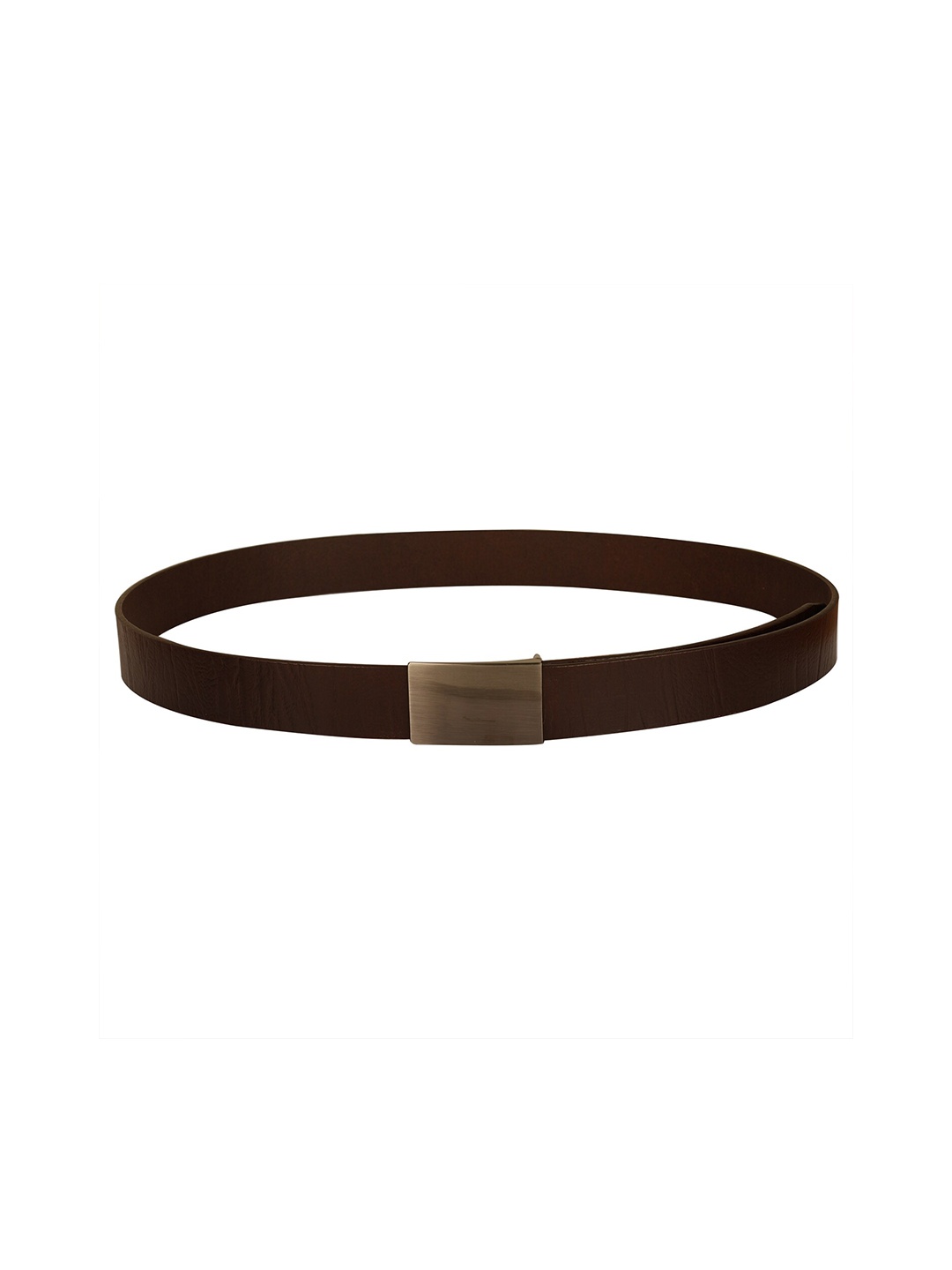 

Calvadoss Boys Brown Textured Leather Belt