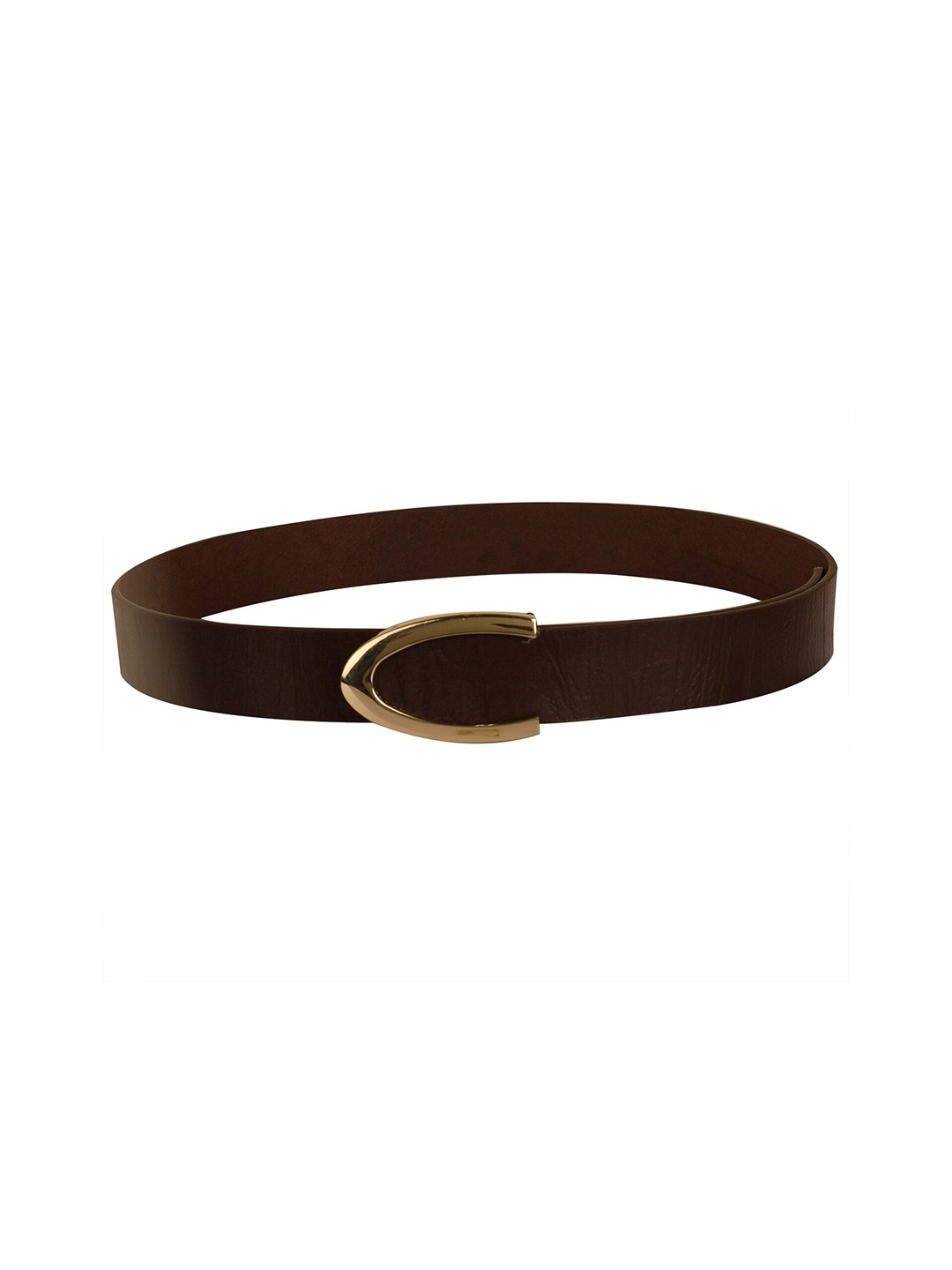 

Calvadoss Boys Brown Textured Leather Belt