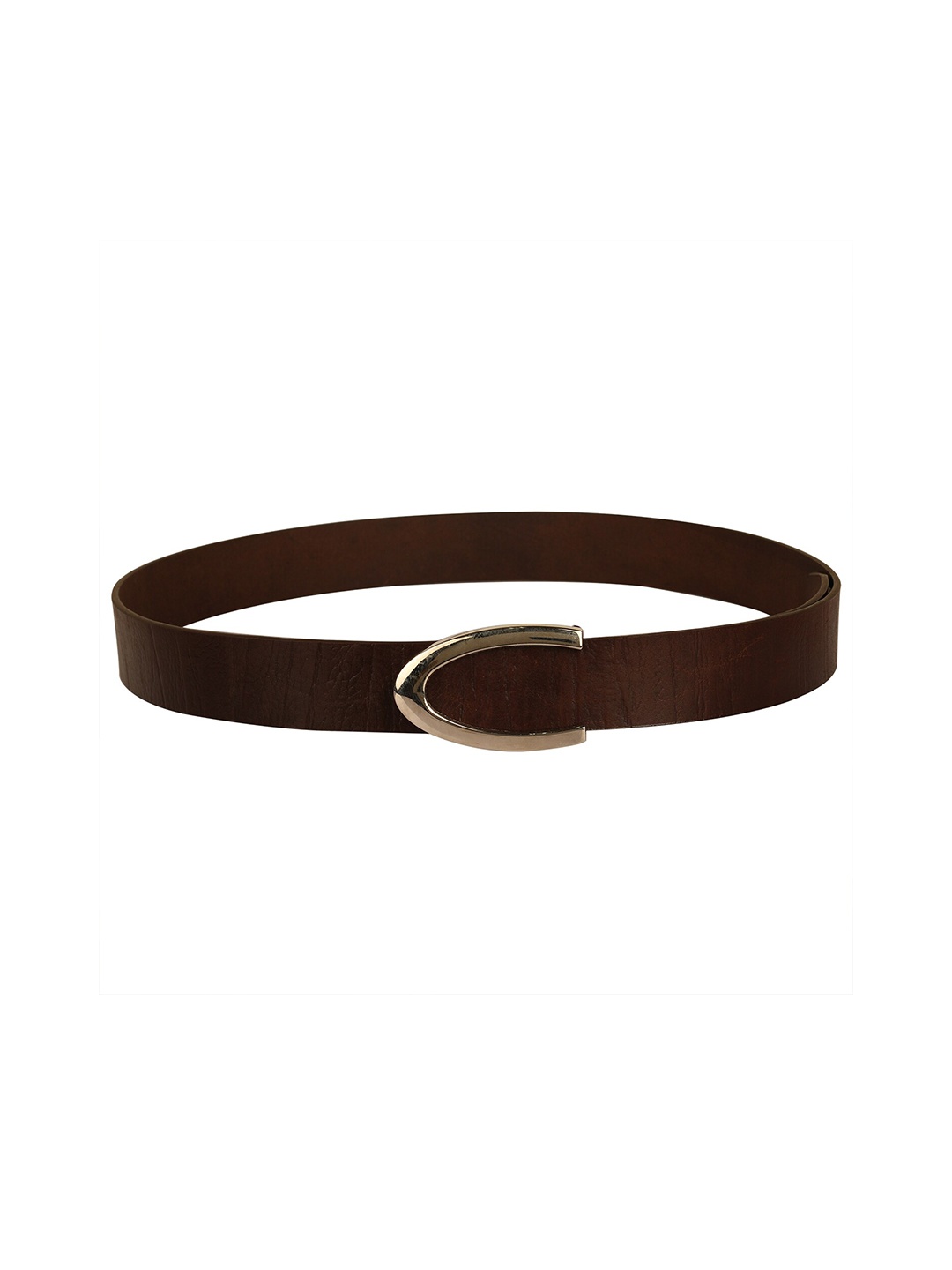 

Calvadoss Boys Brown Textured Leather Belt