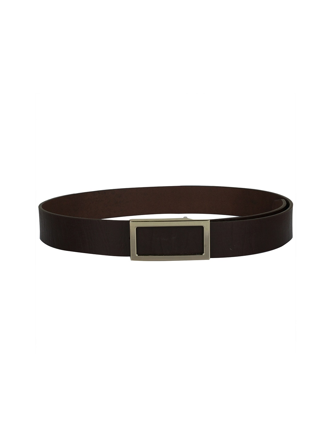 

Calvadoss Boys Brown Textured Leather Belt