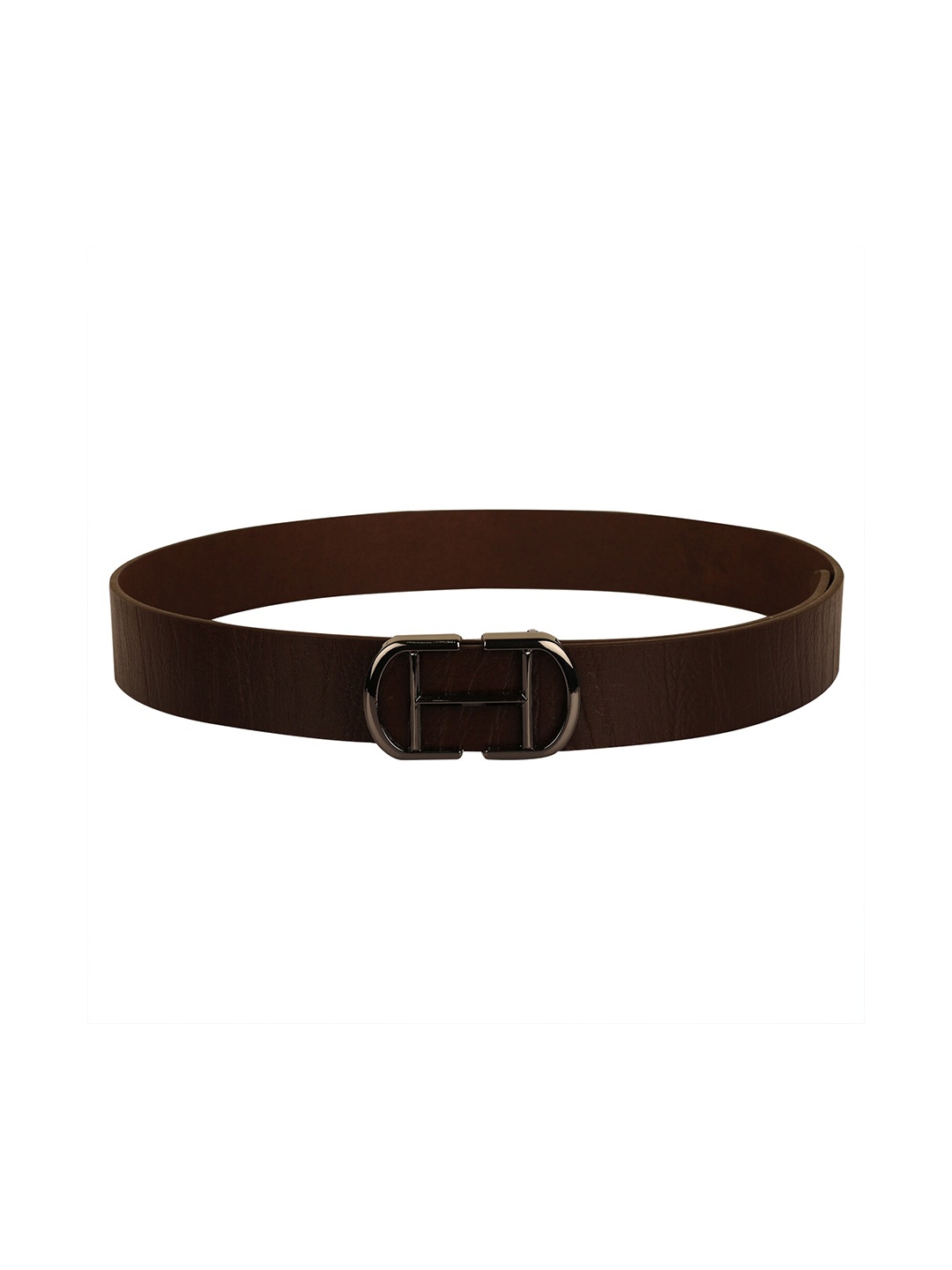 

Calvadoss Boys Brown Textured Leather Belt