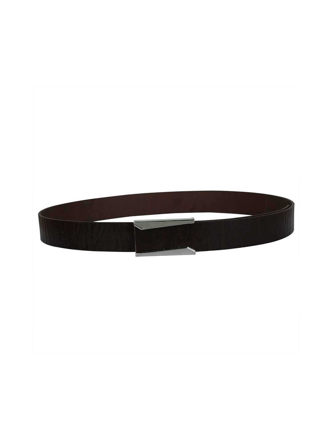 

Calvadoss Boys Brown Textured Leather Belt
