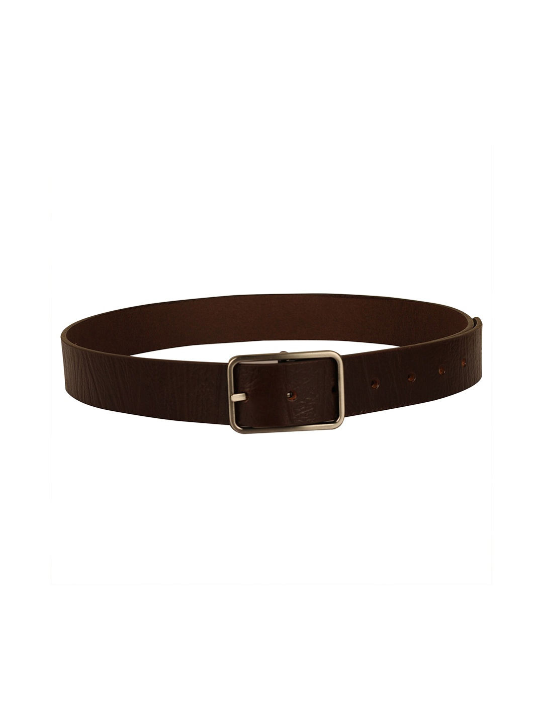 

Calvadoss Girls Brown Textured Leather Belt