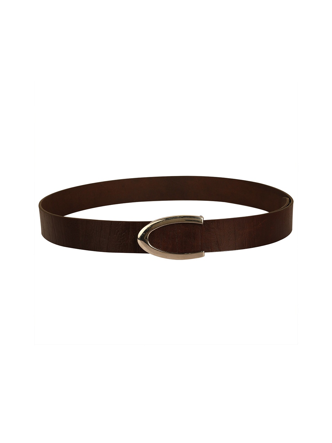 

Calvadoss Girls Brown Textured Leather Belt