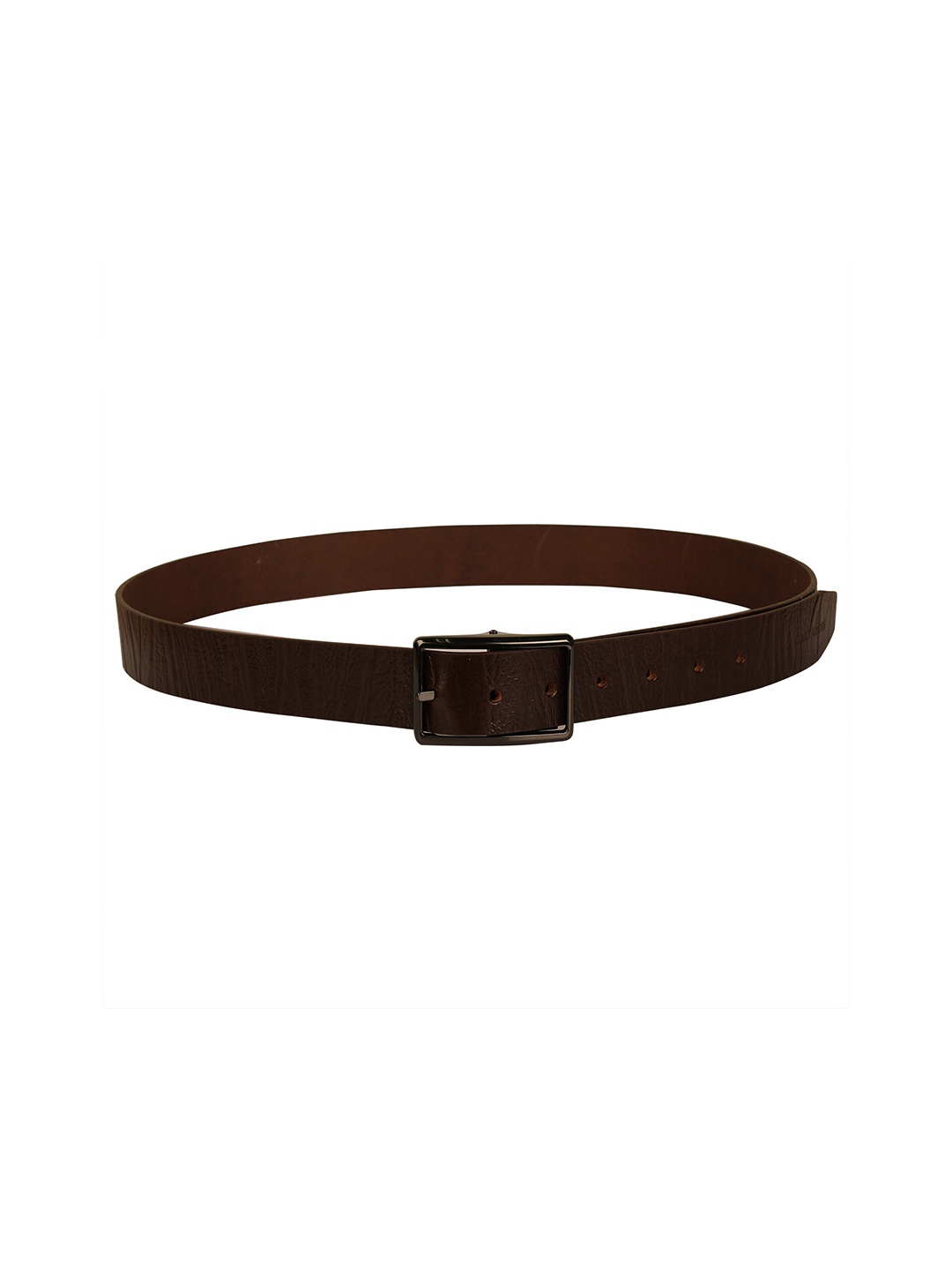 

Calvadoss Girls Brown Textured Leather Belt