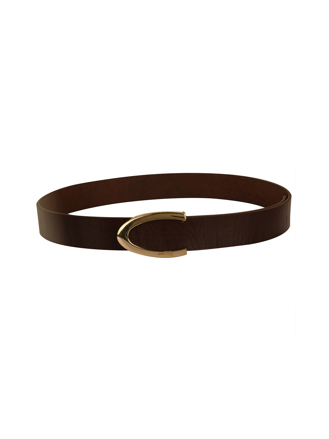 

Calvadoss Girls Brown Textured Leather Belt