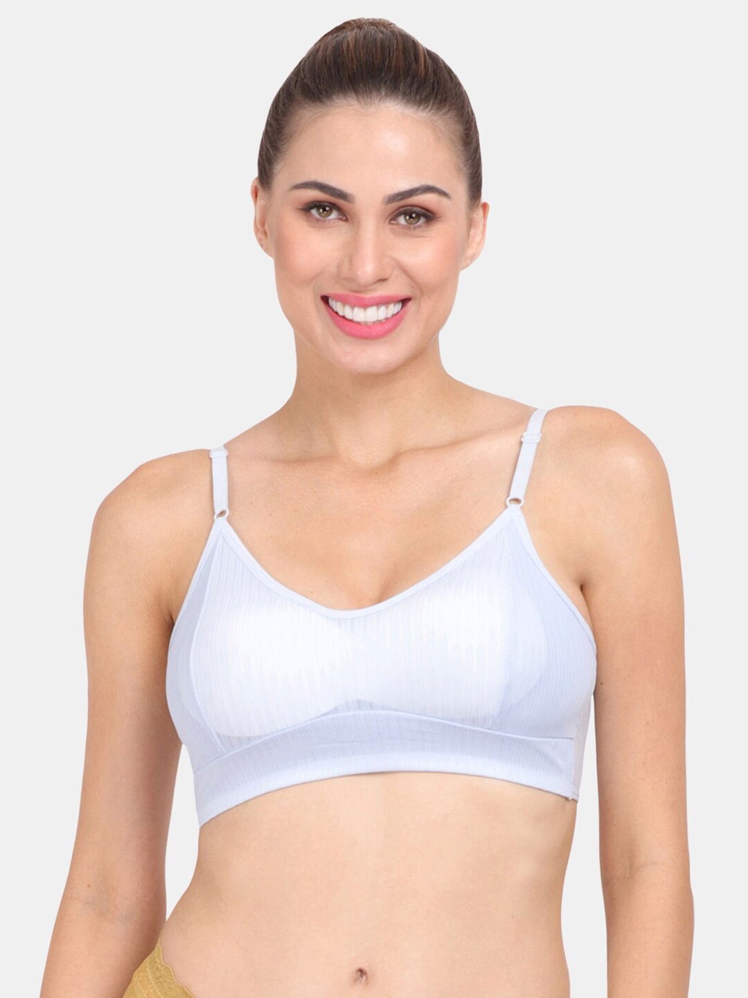 

Amour Secret Blue Lightly Padded Dry Fit Sports Bra