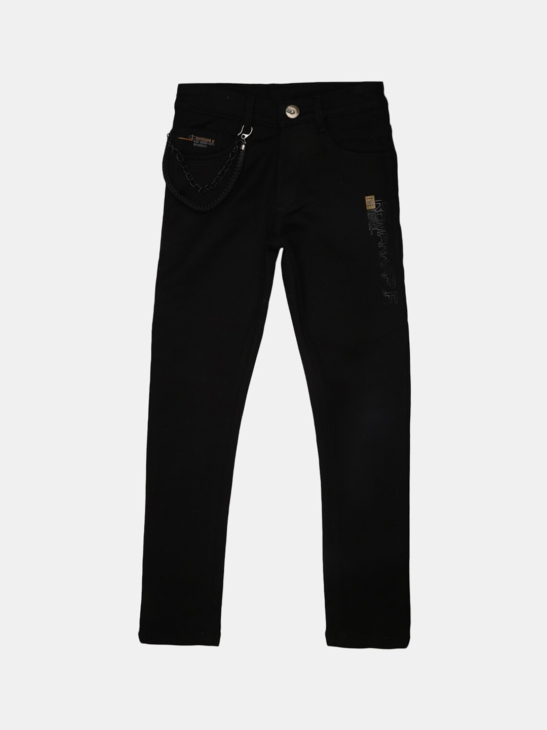 

V-Mart Boys Black Classic Cotton Jeans