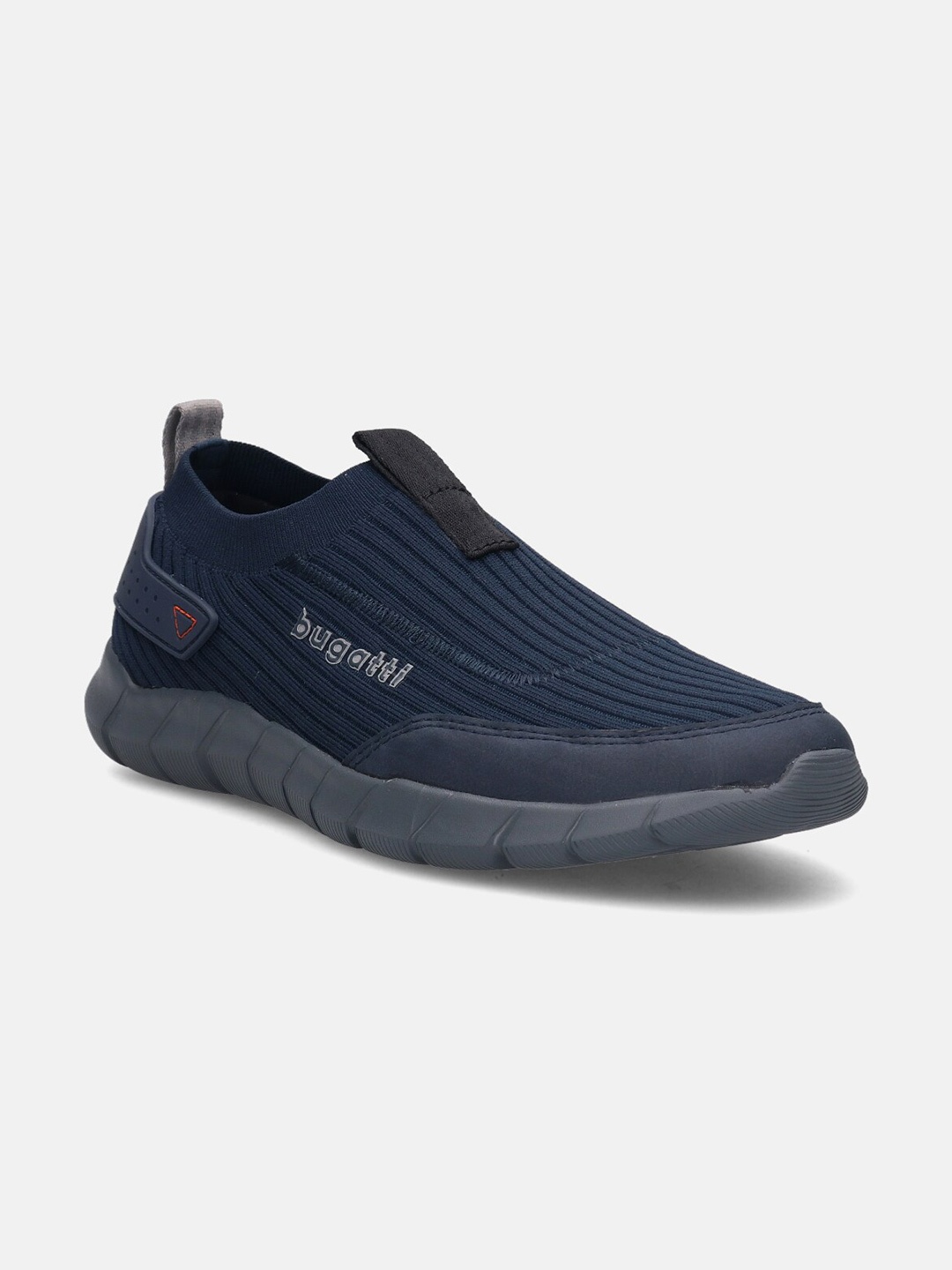 

Bugatti Men Blue Textile Walking Non-Marking Shoes