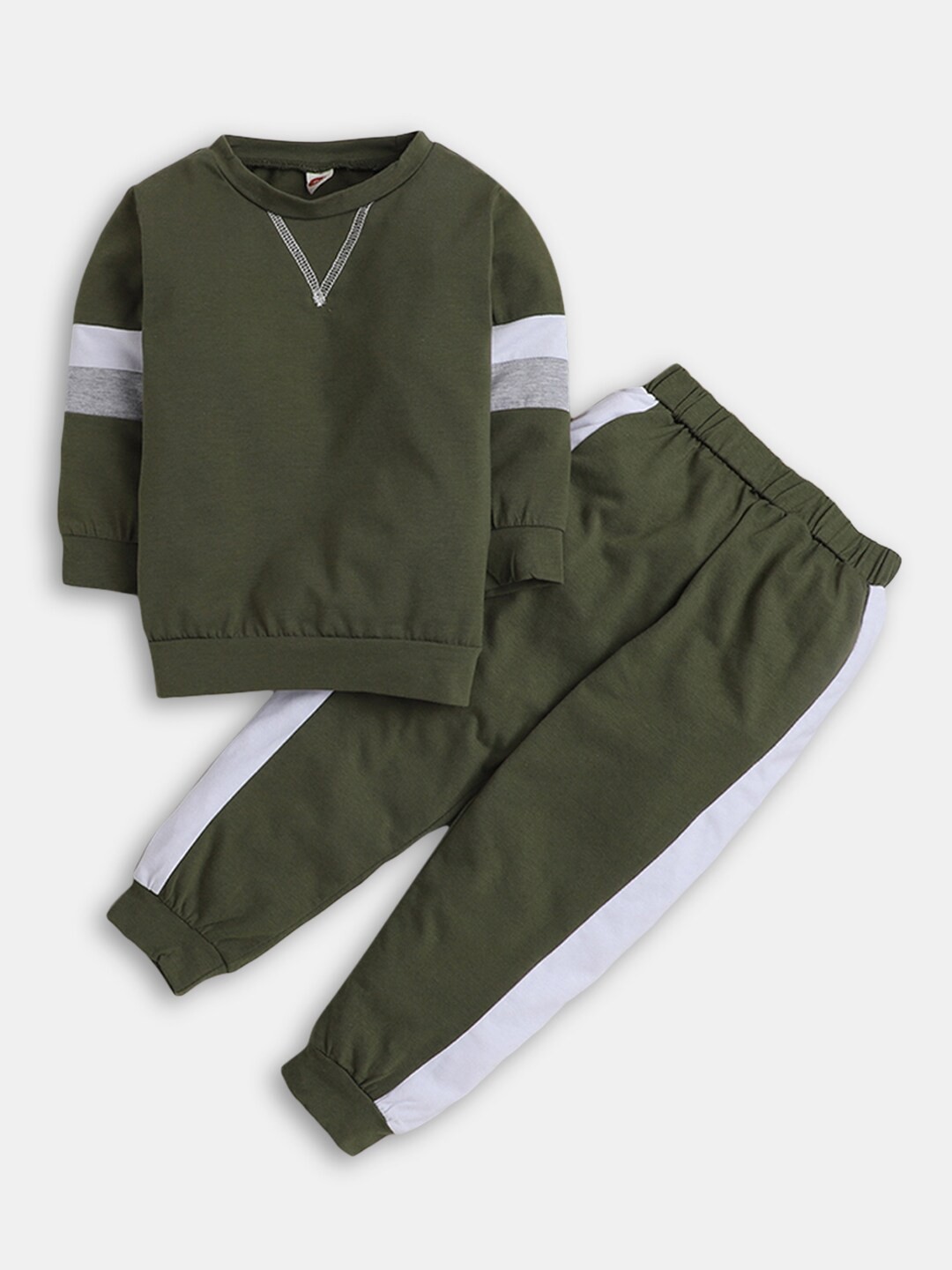 

Hopscotch Boys Green T-shirt With Trousers