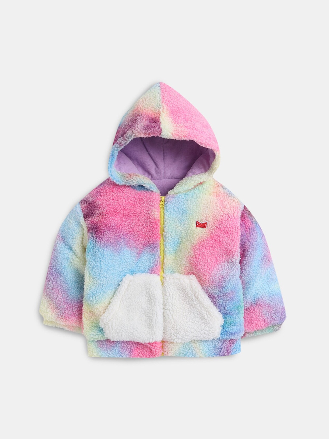 

Hopscotch Girls Pink & Blue Open Front Jacket