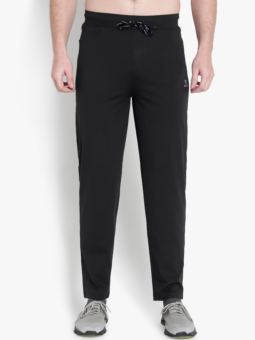 

Reich Color Men Black Solid Slim-Fit Track Pants