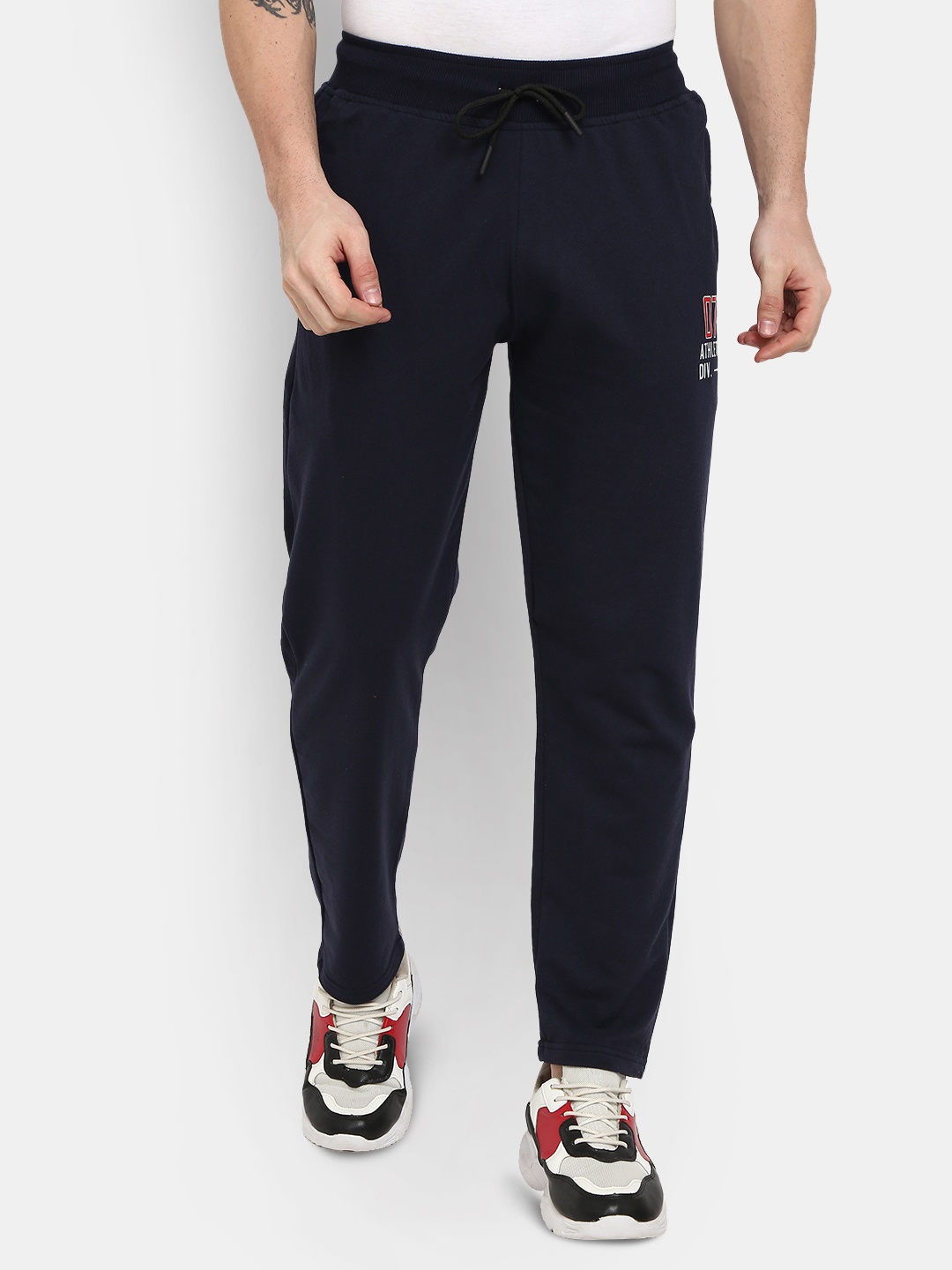 

V-Mart Men Terry Pyjama, Navy blue