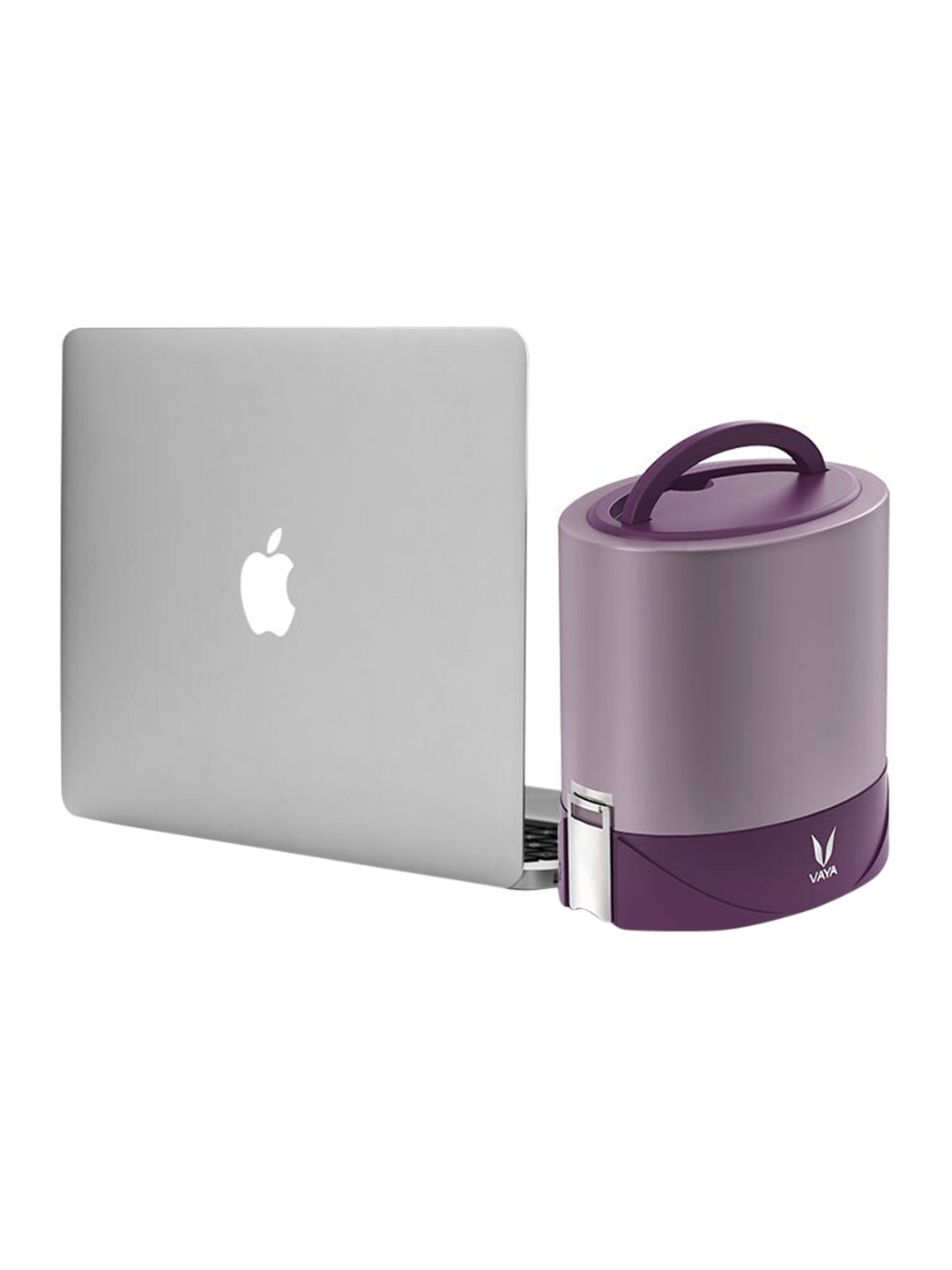 

Vaya Tyffyn Flex Purple Microwave Safe Solid Vacu-Therm & BPA Free Lunch Box 1 L