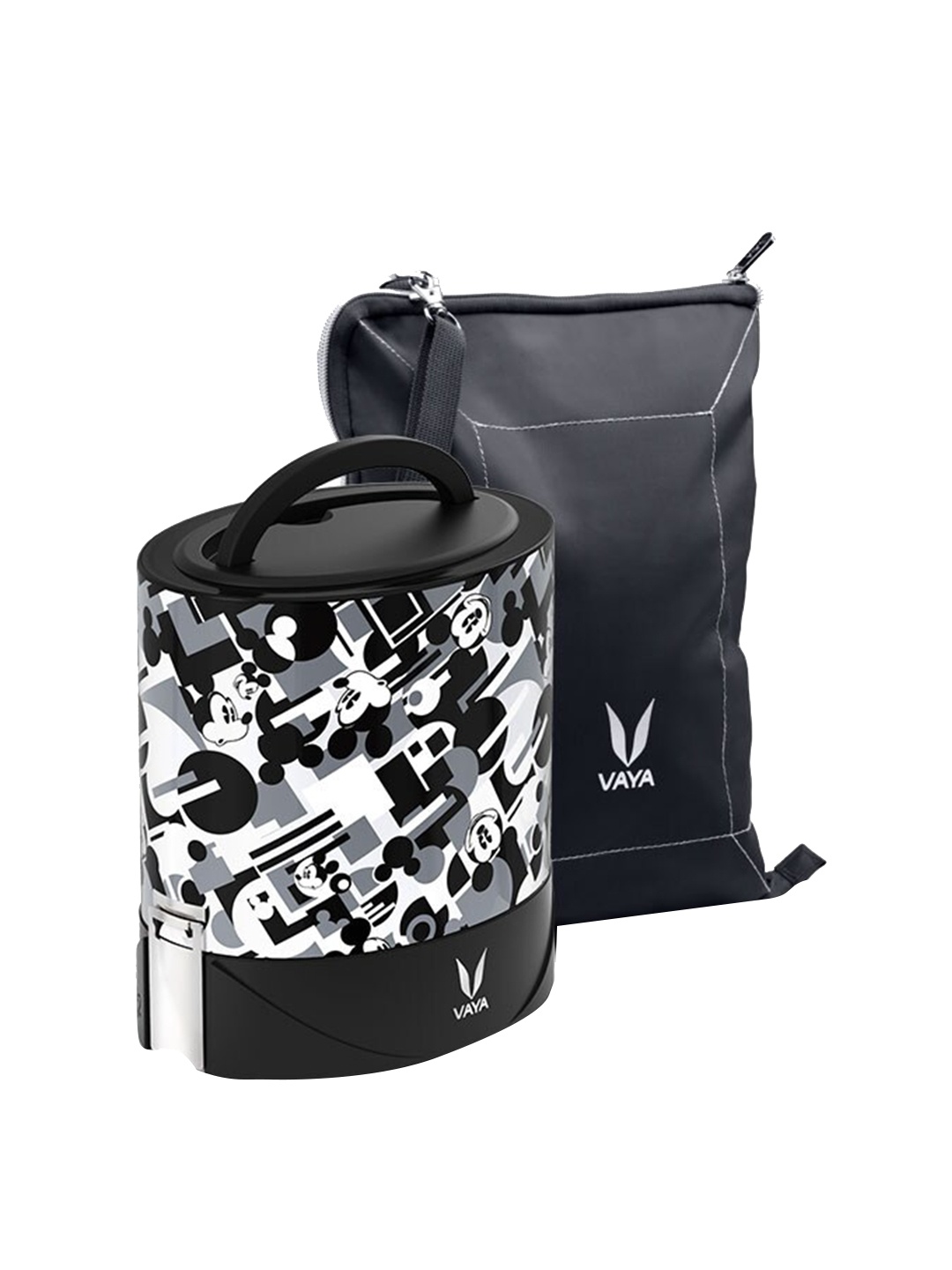 

Vaya Black Microwave Safe Printed Advanced Technology Lunch Box 1 L