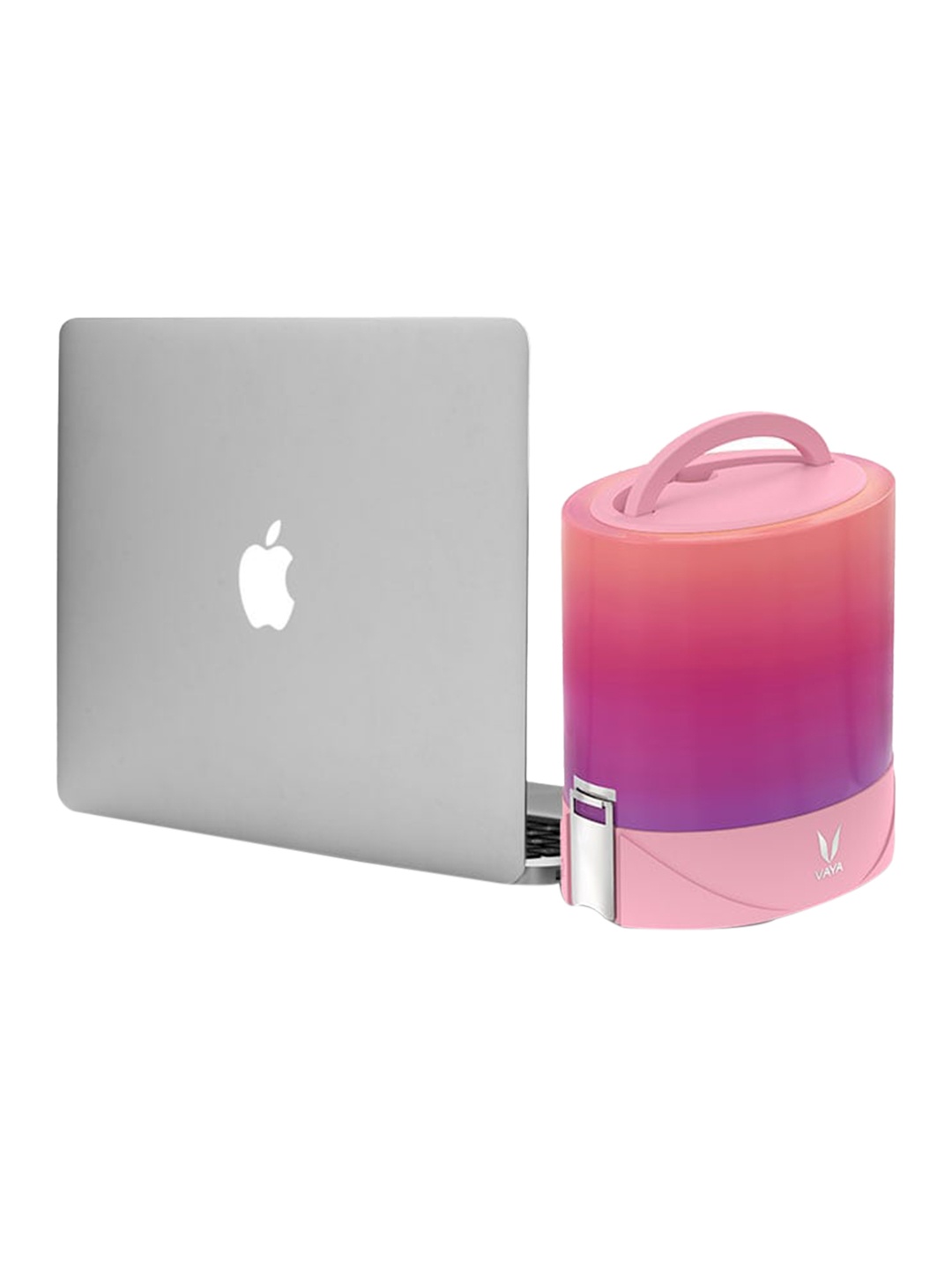 

Vaya Pink Microwave Safe Printed Advanced Technology Lunch Box
