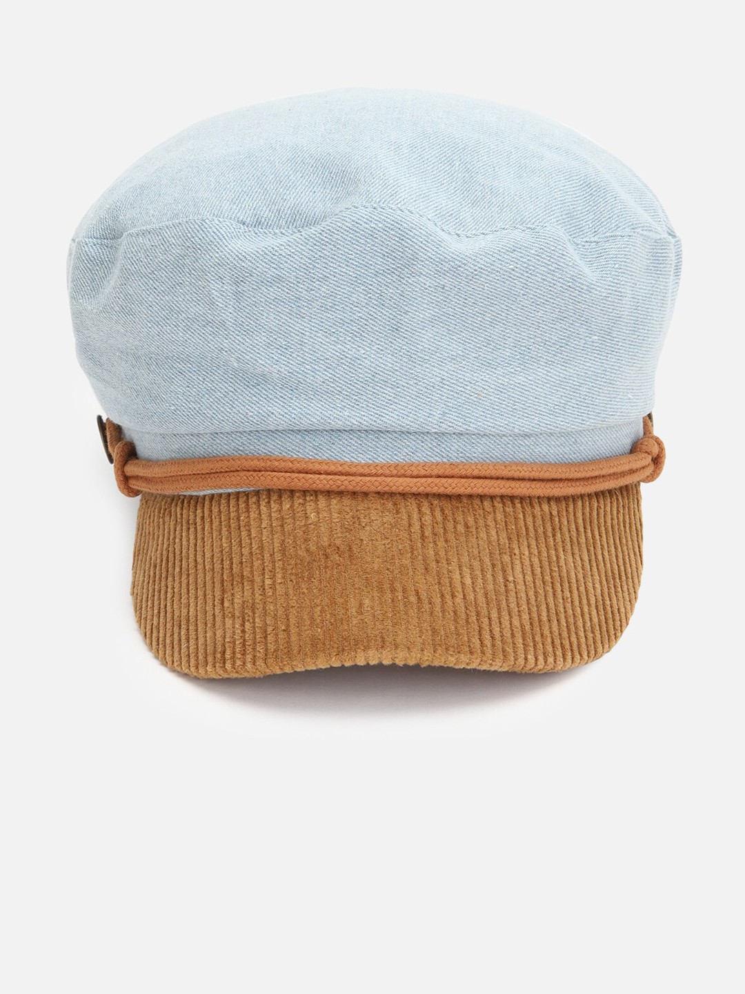 

FOREVER 21 Women Blue & Brown Solid Hat