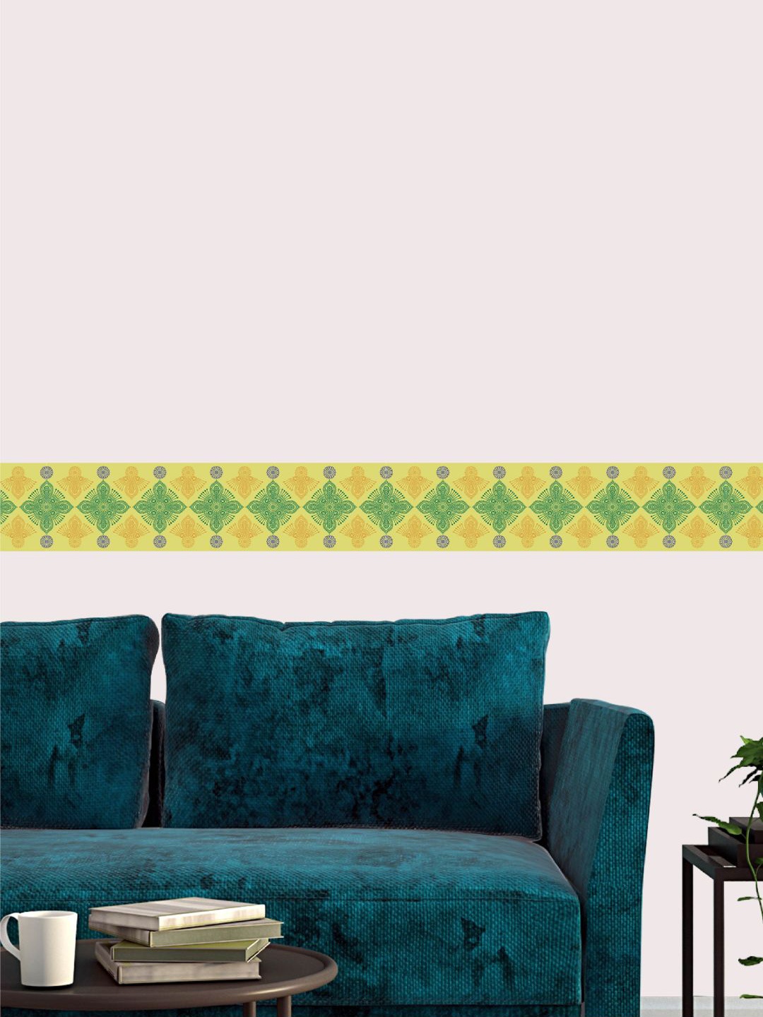 

Asian Paints Yellow & Green Self Adhesive Wall Borders Sticker