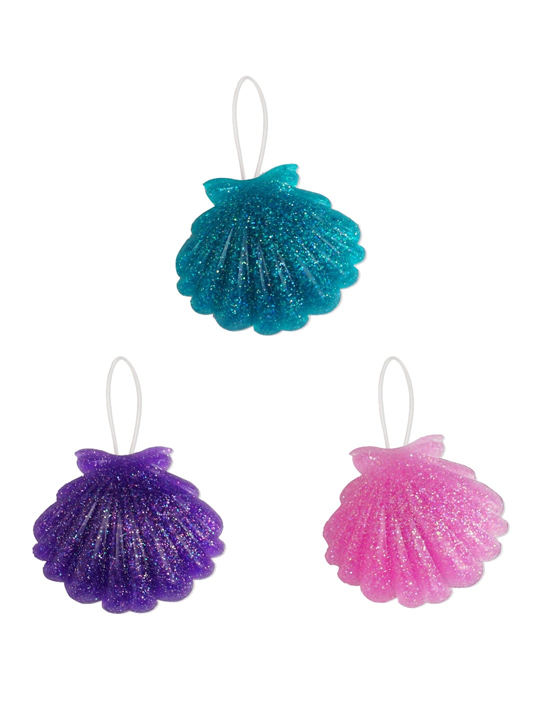 

Crocs Pack Of 3 Shell Sandal Backer Jibbitz Shoe Charm, Multi