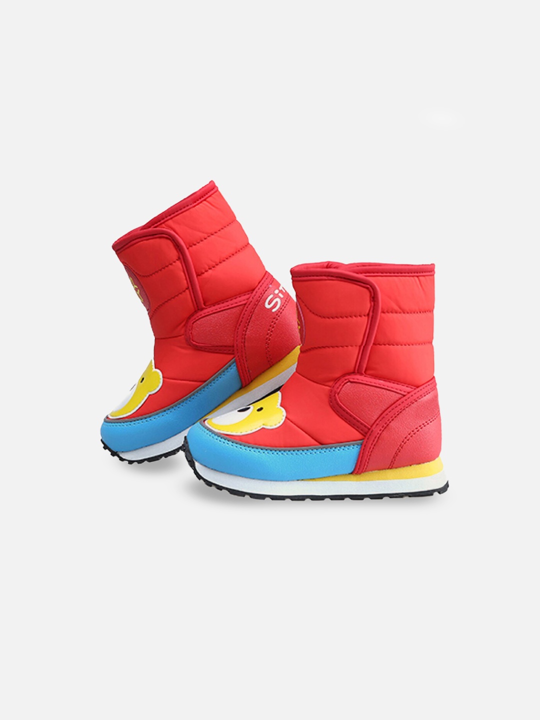 

Little Surprise Box LLP Kids Textured Winter/Snowboots, Red
