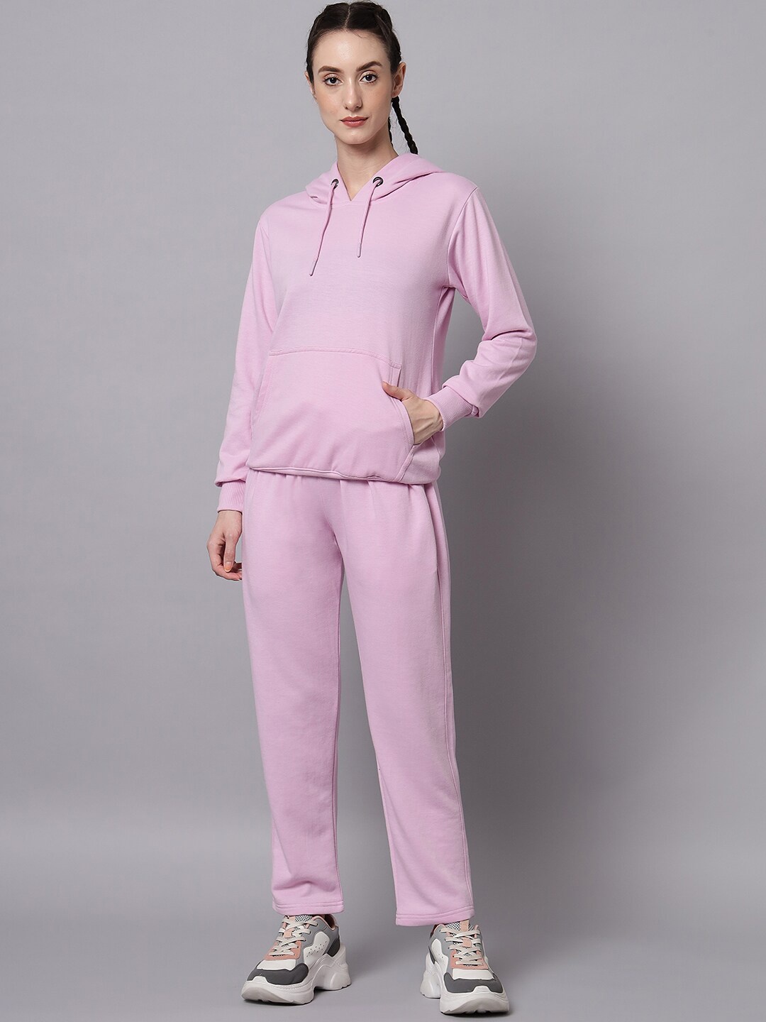 

GRIFFEL Women Purple Solid Tracksuits