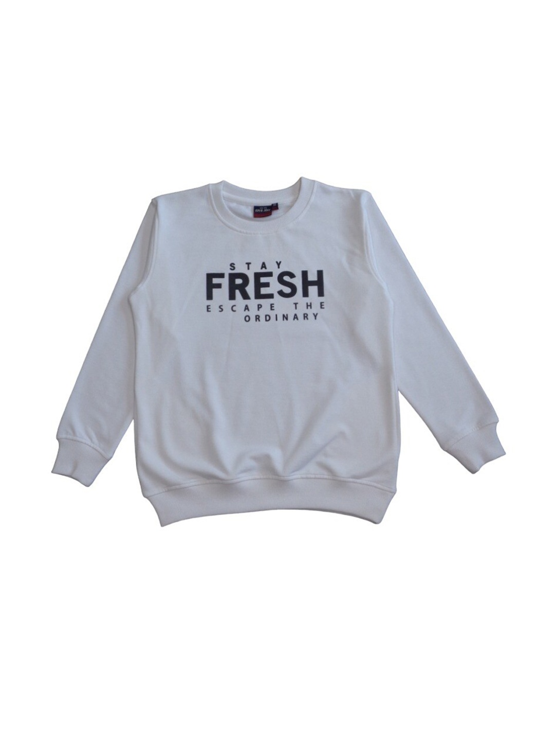 

Gini and Jony Boys Grey Printed Cotton Sweatshirt