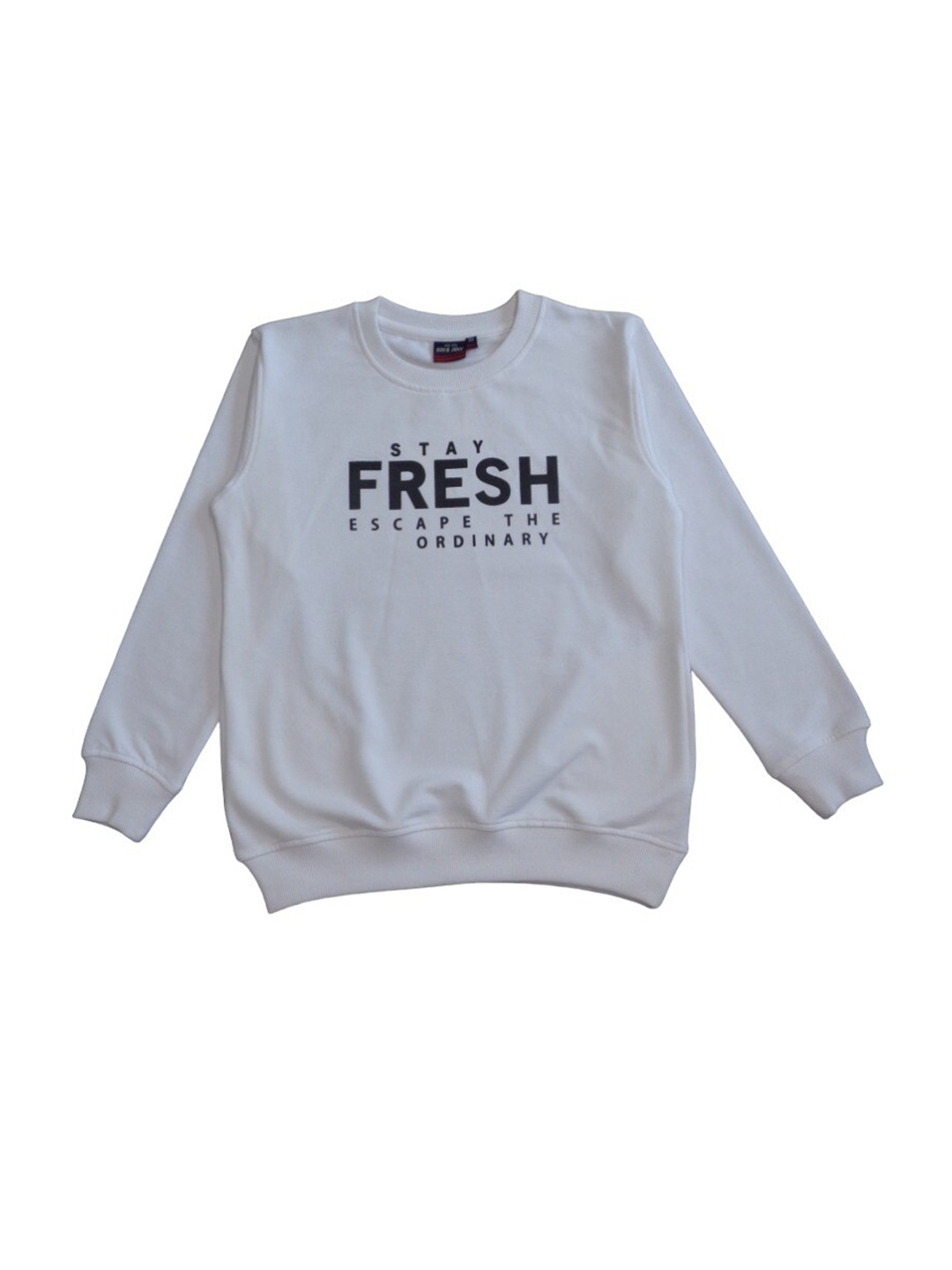 

Gini and Jony Boys Grey Printed Cotton Sweatshirt