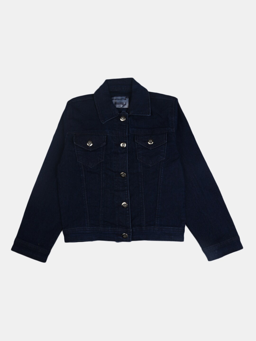 

V-Mart Blue Pure Cotton Shirt Style Top