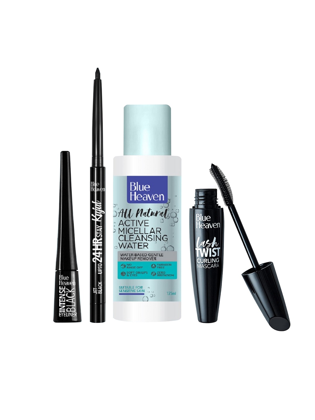 

Blue Heaven Dramatic Eyes Essential Make-Up Set, Black