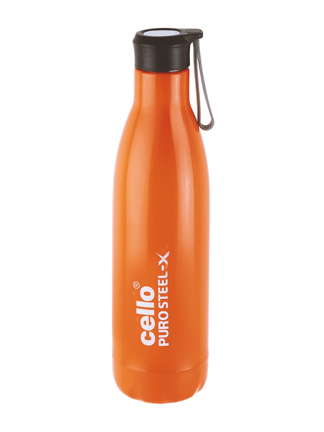 

Cello Puro Steel-X Rover 600 Orange Inner Stainless Steel Cold insulated Bottle-480ml