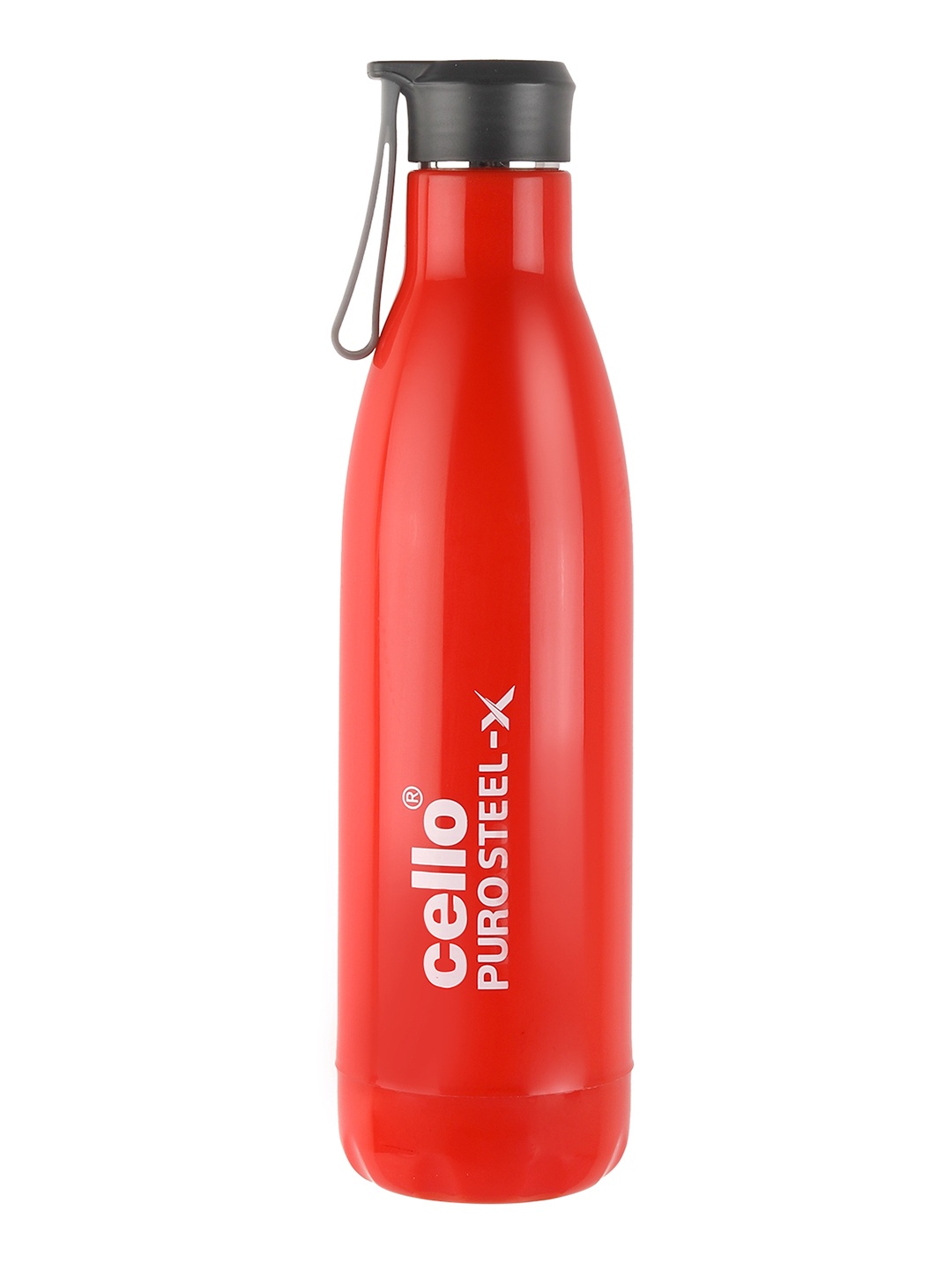 

Cello Puro Steel-X Rover 900 Red Inner Stainless Steel Cold insulated Water Bottle-720ml