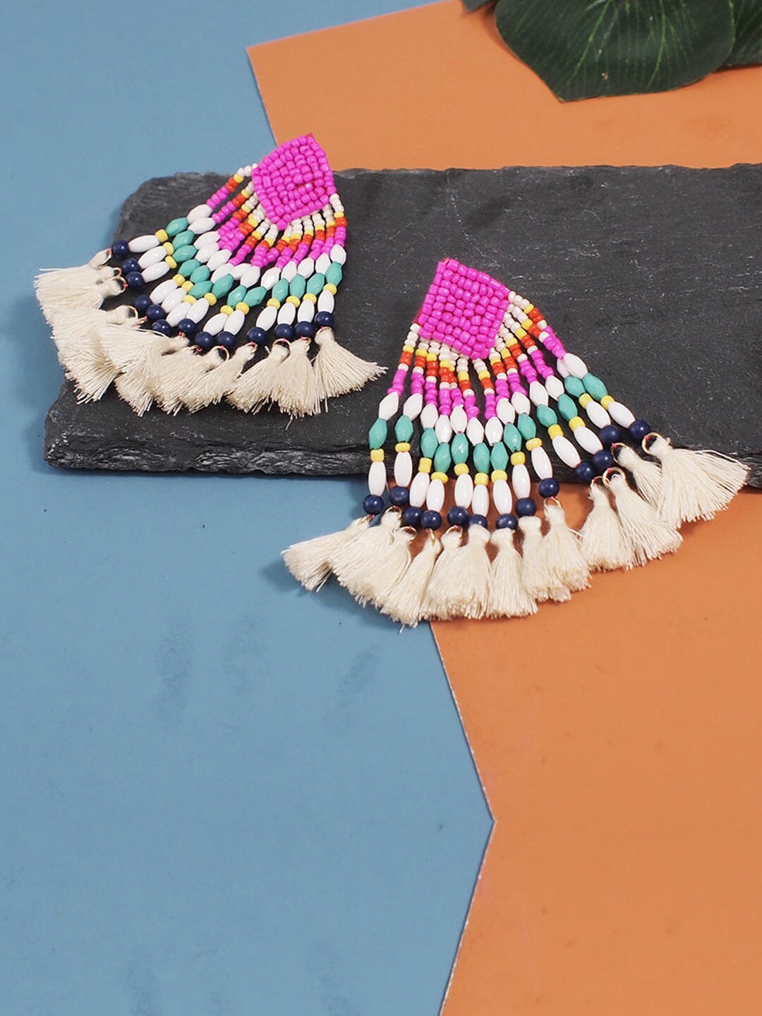 

Young & Forever Pink Contemporary Drop Earrings