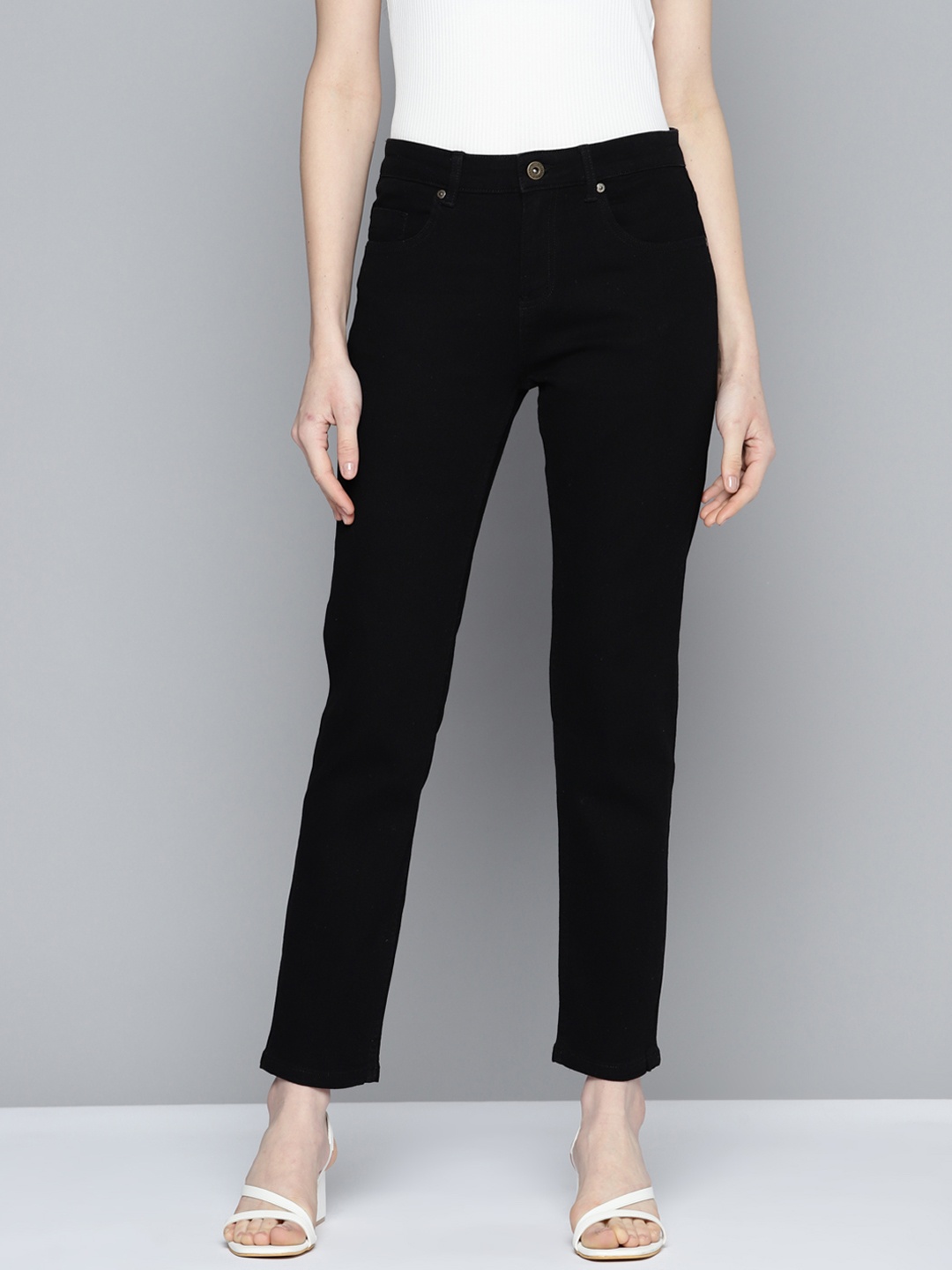 

Chemistry Women Slim Fit Jeans, Black