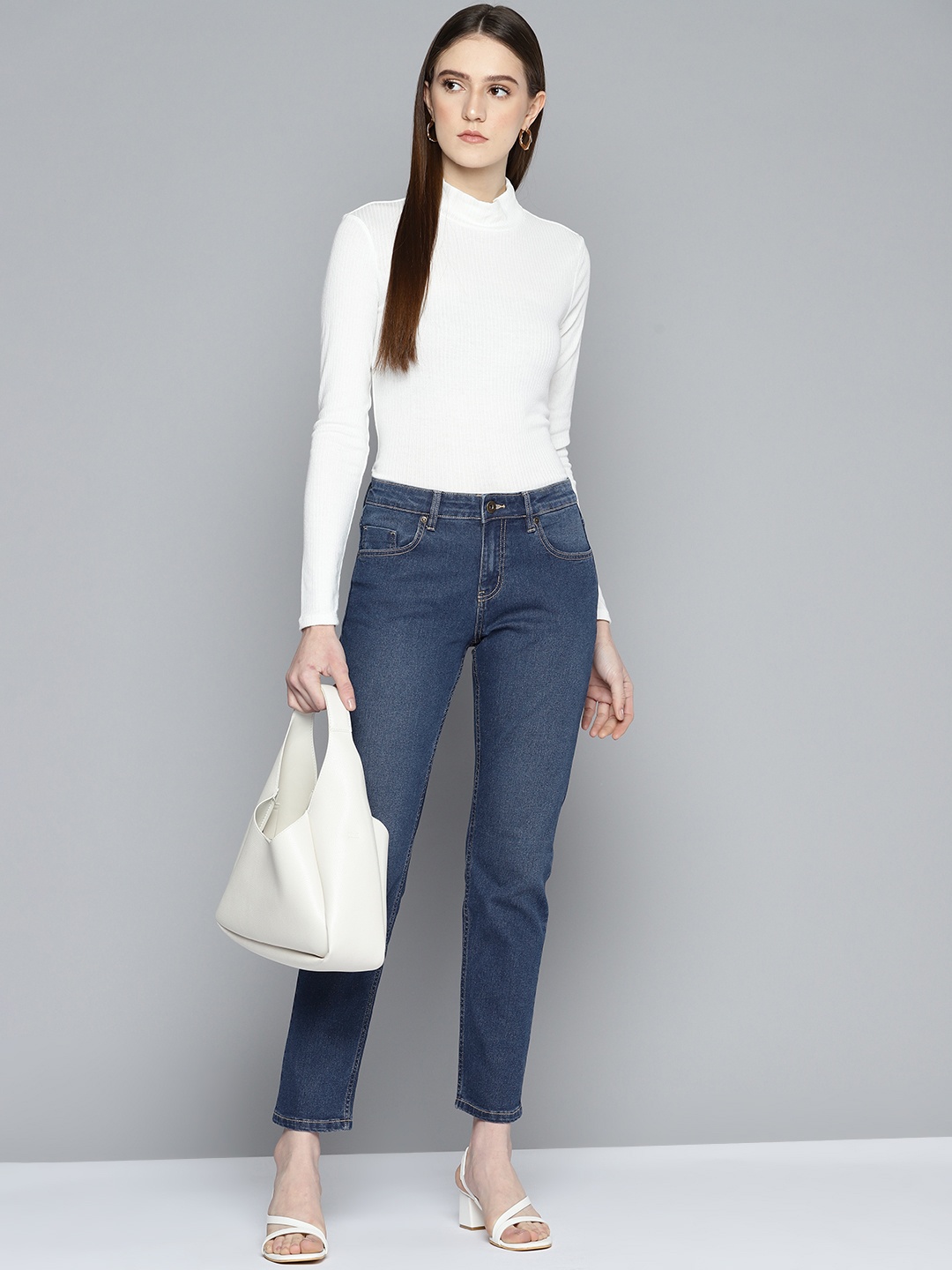 

Chemistry Women Slim Fit Jeans, Blue