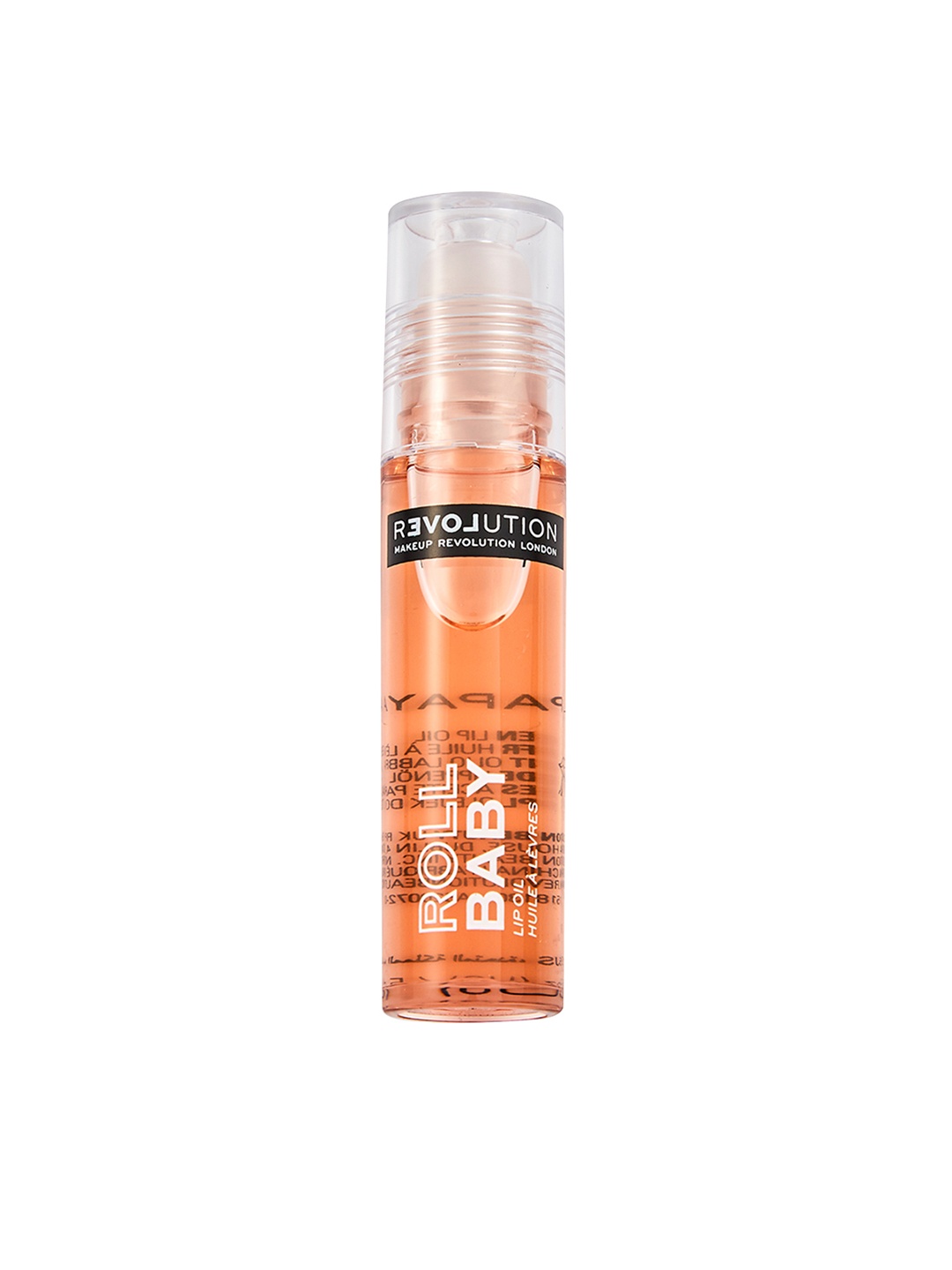 

RELOVE by Revolution Roll Baby Hydrating Lip Oil 5ml - Papaya, Orange