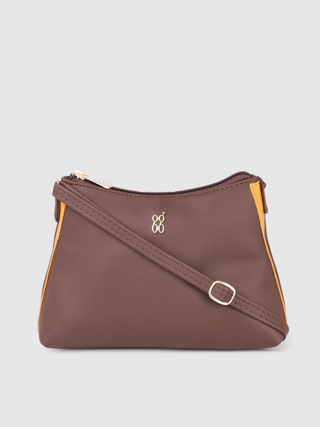 

Baggit Brown Solid Sling Bag