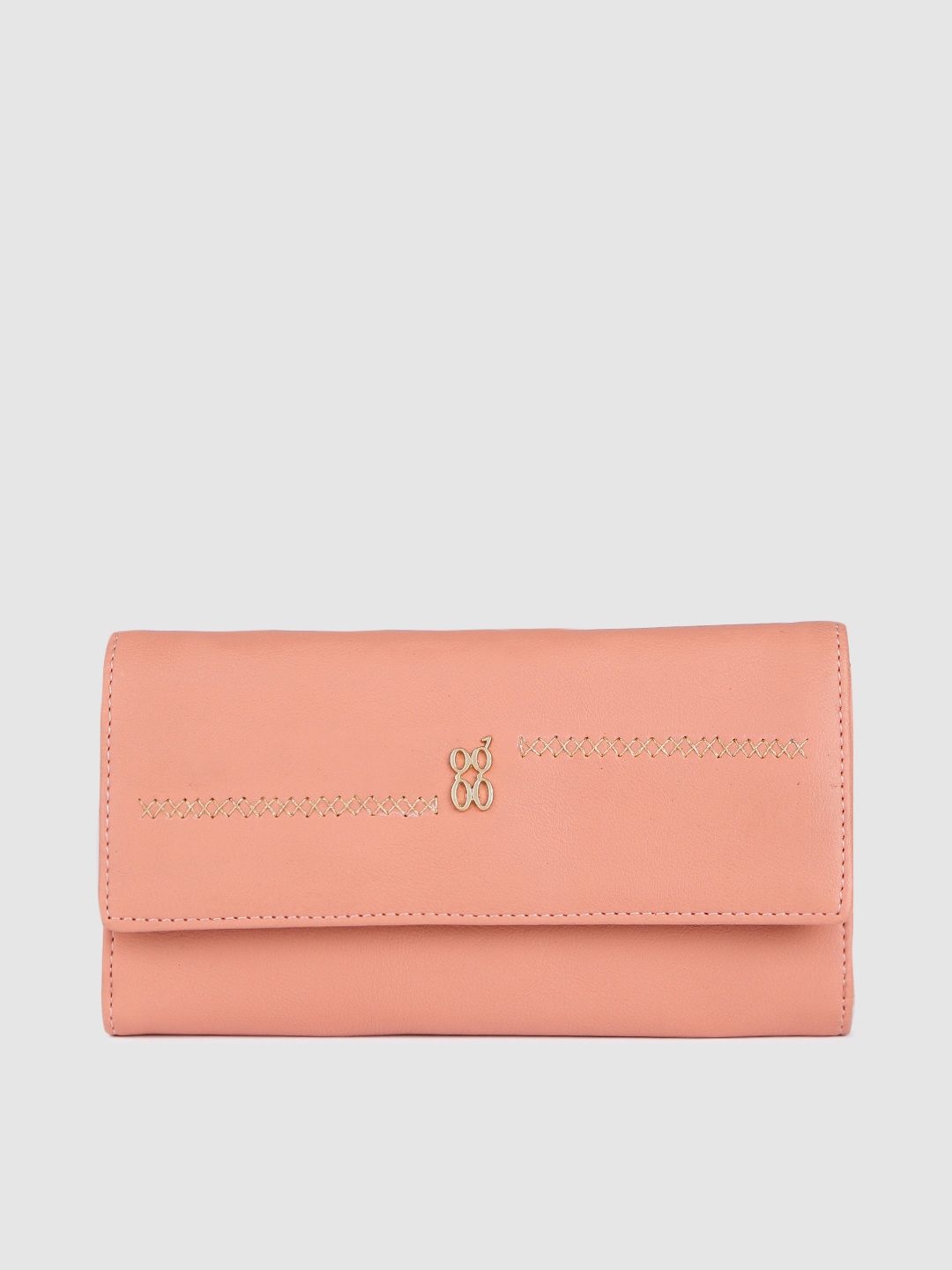 

Baggit Women Three Fold Wallet, Pink