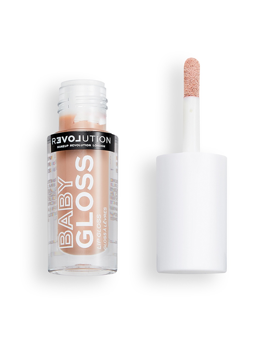 

RELOVE Makeup Revolution London Cruelty-Free & Vegan Baby Gloss Lip Gloss 2.2 ml - Cream, Nude