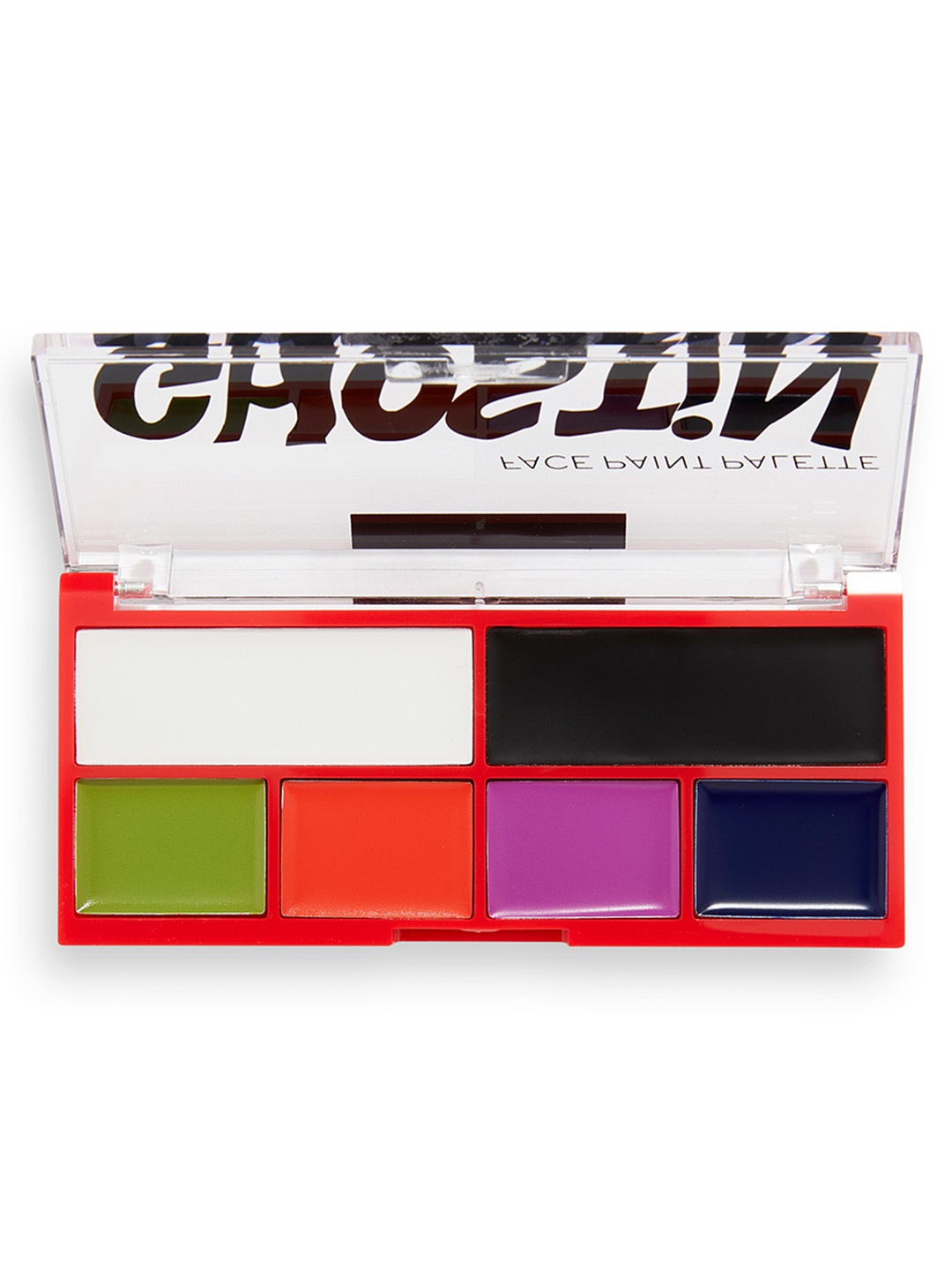 

RELOVE Makeup Revolution London Ultra Creamy 6 Shades Face Paint Palette - Ghostin, Multi