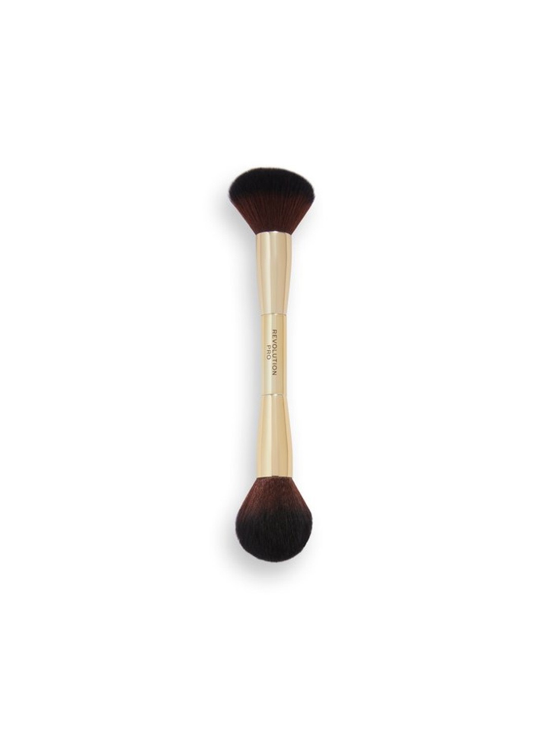 

Makeup Revolution London Pro Lustre Blusher Makeup Brush - Gold Toned