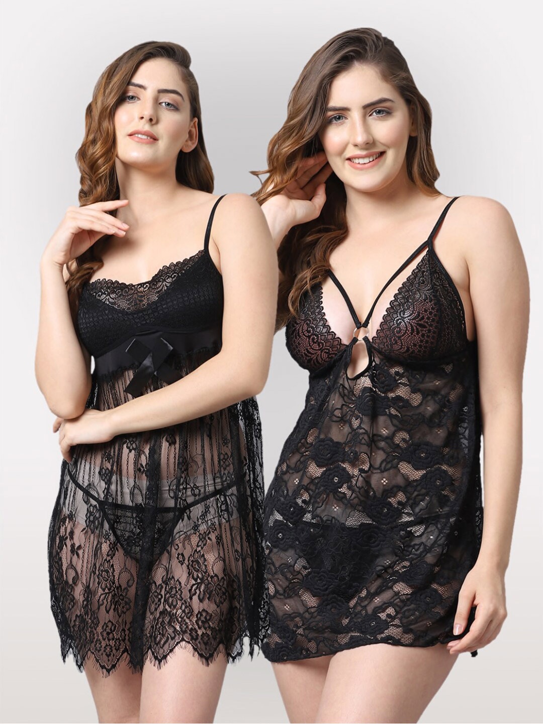 

Shararat Set Of 2 Black Baby Doll