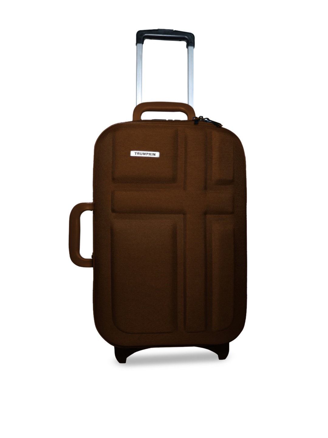 

Trumpkin Brown Solid Soft-Sided Cabin Trolley Bag