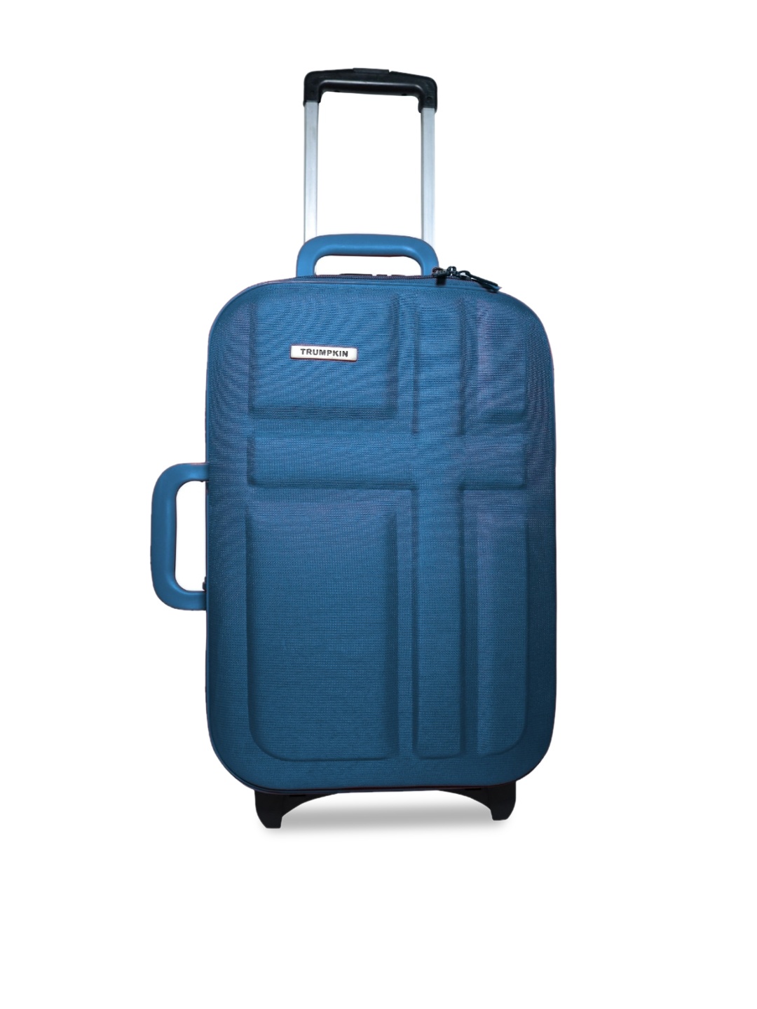 

Trumpkin Blue Solid Soft-Sided Cabin Trolley Bag