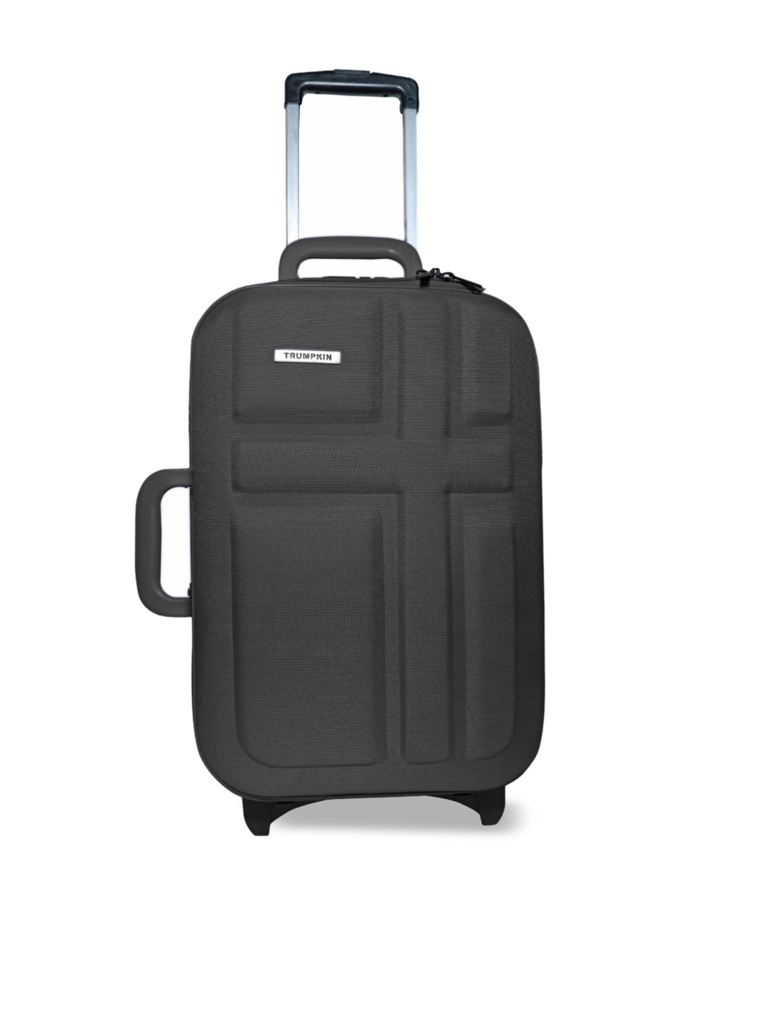 

Trumpkin Grey Solid Soft-Sided Cabin Trolley Bag