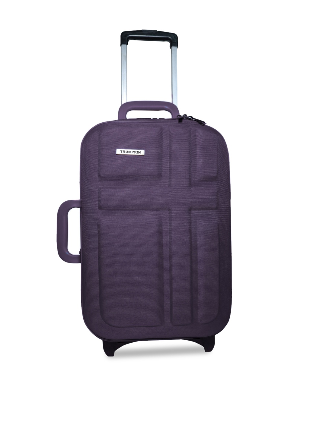 

Trumpkin Purple Solid Soft-Sided Medium Trolley Duffle Bag
